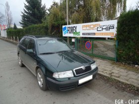 Chiptuning a deaktivace EGR ventilu Škoda Octavia I 1.9 TDI
