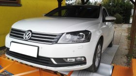 Chiptuning a měření výkonu na válcové zkušebně vozu Volkswagen Passat B7 2.0 TDI