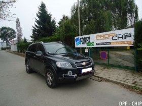 Chiptuning a odstranění DPF filtru Chevrolet Captiva 2.0 VCDi