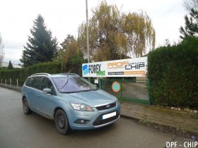 Chiptuning a odstranění DPF Ford Focus 2.0 TDCi