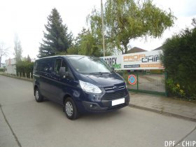 Chiptuning a odstranění DPF Ford Transit Custom 2.2 TDCi