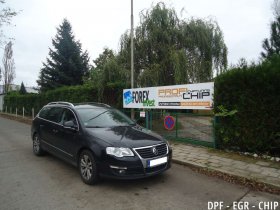 Chiptuning, odstranění DPF a deaktivace EGR ventilu VW Passat 2.0 TDI-PD