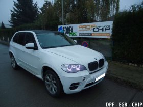 Chiptuning, odstranění DPF a deaktivace EGR ventilu BMW X5 3.0D