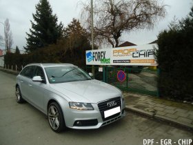 Chiptuning, odstranění DPF a deaktivace EGR ventilu Audi A4 2.0 TDI