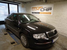 Chiptuning + odstranění DPF filtru Škoda SuperB
