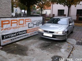 Chiptuning, odstranění FAP a deaktivace EGR ventilu Peugeot 406 2.2 HDI