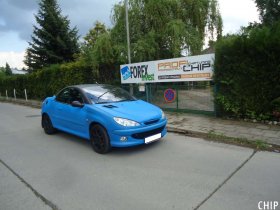 Chiptuning Peugeot 206cc 2.0i