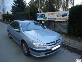 Chiptuning Peugeot 607 3.0i