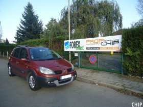 Chiptuning Renault Megane Scénic II 1.9 DCI