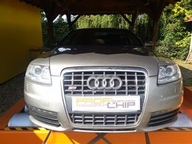 Chiptuning s měřením výkonu vozu Audi A6 2.7 TDI, 132 kW