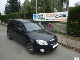 Chiptuning Škoda Roomster 1.6i