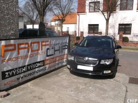 Chiptuning Škoda Superb II 2.0 TDI-CR