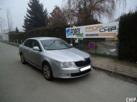 Chiptuning Škoda Superb II 2.0 TDI-PD