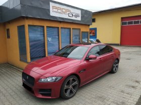 Chiptuning vozu Jaguar XF 3.0d, 221 kW, 2016