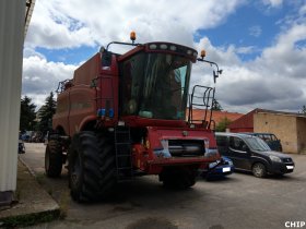 Mobilní chiptuning kombajnu Case 7088