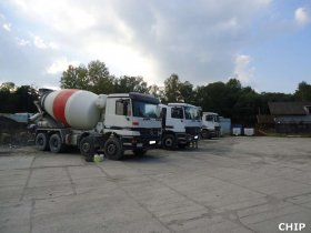Mobilní chiptuning nákladních vozů - "míchaček" značek Mercedes-Benz a Iveco