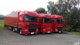 Mobilní chiptuning nákladních vozů značky DAF XF 105.460 a 106.460
