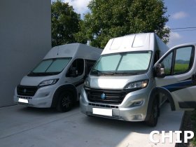 Mobilní chiptuning tří dodávkových vozů značek Fiat Ducato 2.3 MJET a Citroen Jumper 2.2 HDI