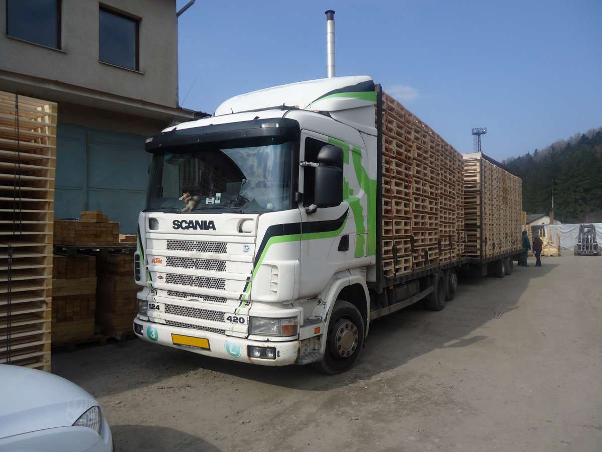 Chiptuning nákladního auta Scania