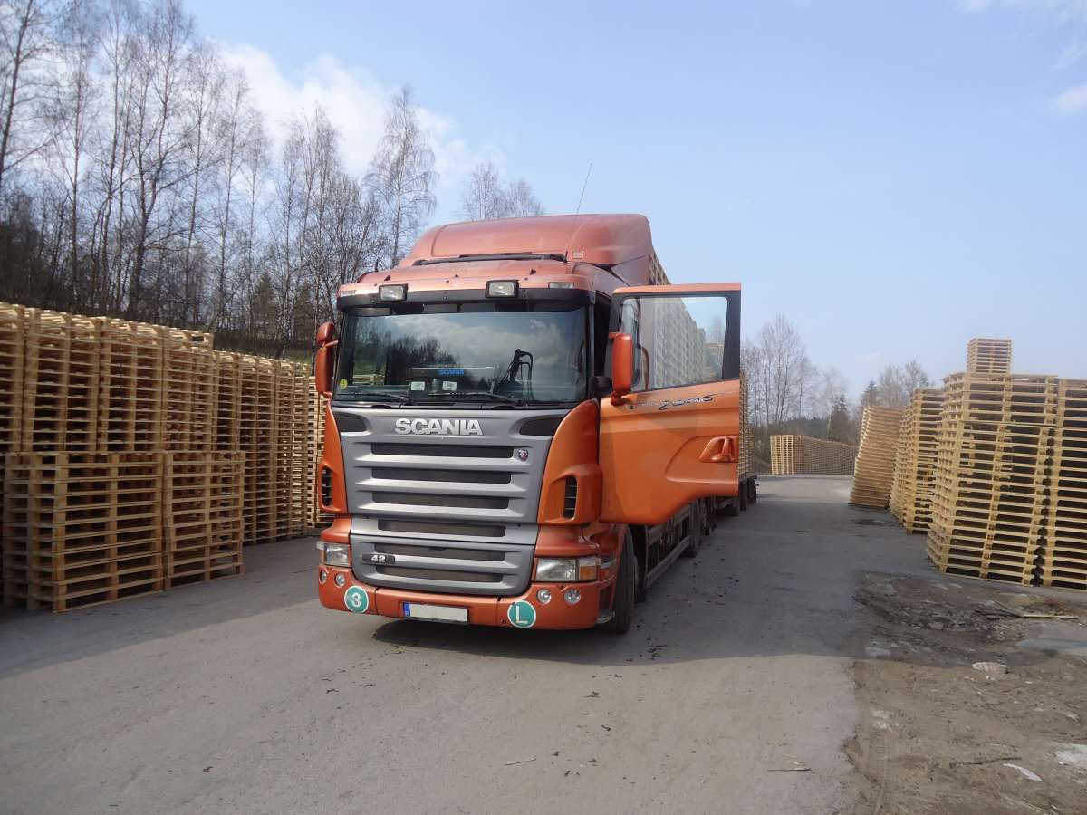 Chiptuning nákladního vozu Scania 