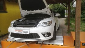 Chiptuning a měření výkonu vozu Škoda Octavia II 2.0 TFSI (RS)
