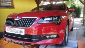 Chiptuning a měření výkonu vozu Škoda Superb III 2.0 TDI CR