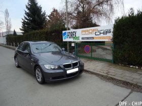 Chiptuning a odstranění DPF BMW 320D