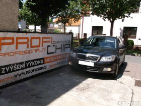Chiptuning a odstranění DPF Škoda Octavia II 2.0 TDI-CR