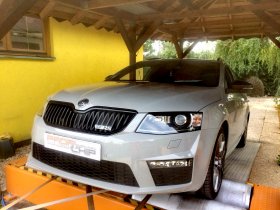 Chiptuning s měřením výkonu vozu Škoda Octavia III - 2.0 TDI RS, 135 kW