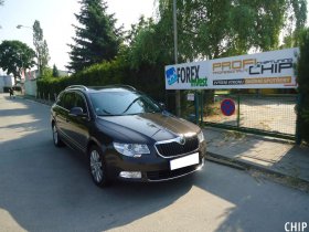 Chiptuning Škoda Superb II 2.0 TDI-CR