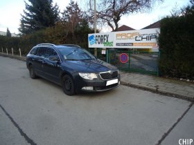 Chiptuning Škoda Superb II 2.0 TDI-CR