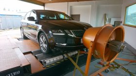 Chiptuning včetně měření na válcové zkušebně vozu ŠKODA OCTAVIA III - 1.8 TSI, 132 KW