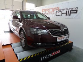 Chiptuning vozu ŠKODA SUPERB 2.0 TDI