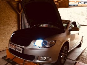 Chiptuning vozu Škoda Superb II - 2.0 TDI-CR, 125 kW