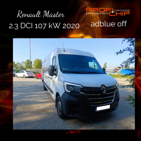 Deaktivace systému Adblue na voze Renault Master