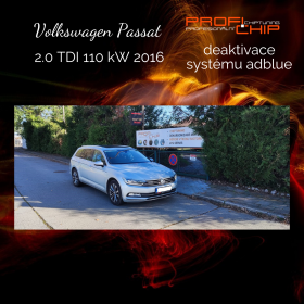 Deaktivace systému adblue na voze Volkswagen Passat