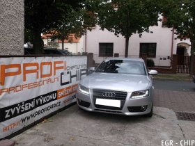 EkoChiptuning a deaktivace EGR ventilu Audi A5 2.0 TDI