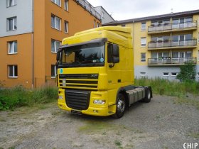 Mobilní chiptuning nákladního vozu DAF XF 105.410