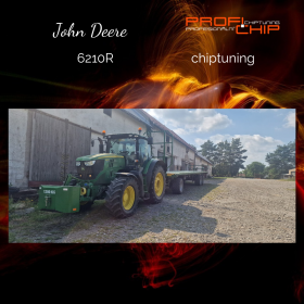 Úprava řídící jednotky motoru na traktoru John Deere 6210R