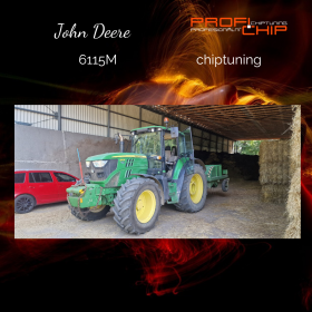 Úprava řídící jednotky motoru na traktoru John Deere 6115M
