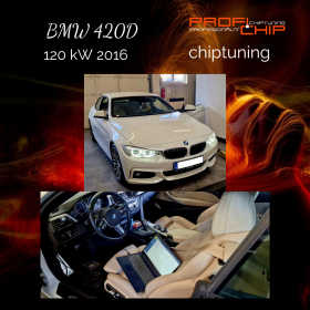 Úprava řídící jednotky motoru na voze BMW 420D