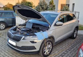 Úprava řídící jednotky motoru na voze Škoda Karoq 2.0 TDI 85 kW 2021